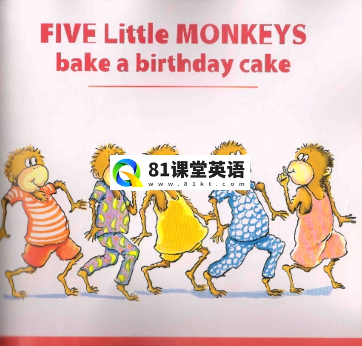 Five Little Monkeys 五只小猴子 图片3