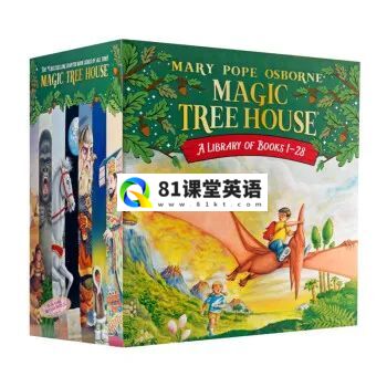 《神奇树屋Magic Tree House》全套资源，52本PDF+配套音频+练习+音乐剧！百度网盘下载！-81课堂英语