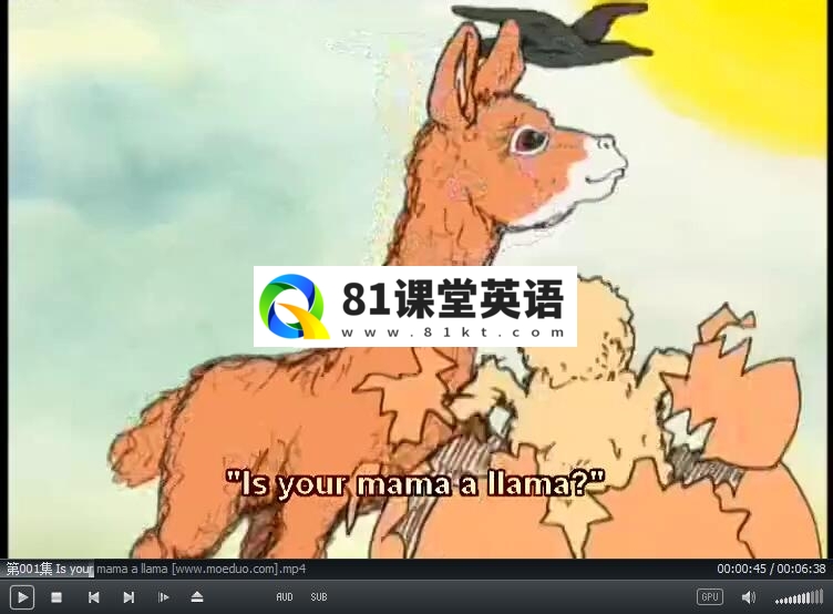 幼儿经典英语启蒙绘本故事视频，全188集，标清视频带英文字幕，百度网盘下载！-81课堂英语