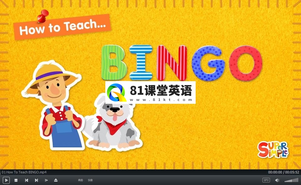 How To Teach Super Simple Songs真人凯蒂老师教你超简单的歌曲，Super Simple Songs系列篇，全71集，1080P高清视频带英文字幕，百度网盘下载！-81课堂英语