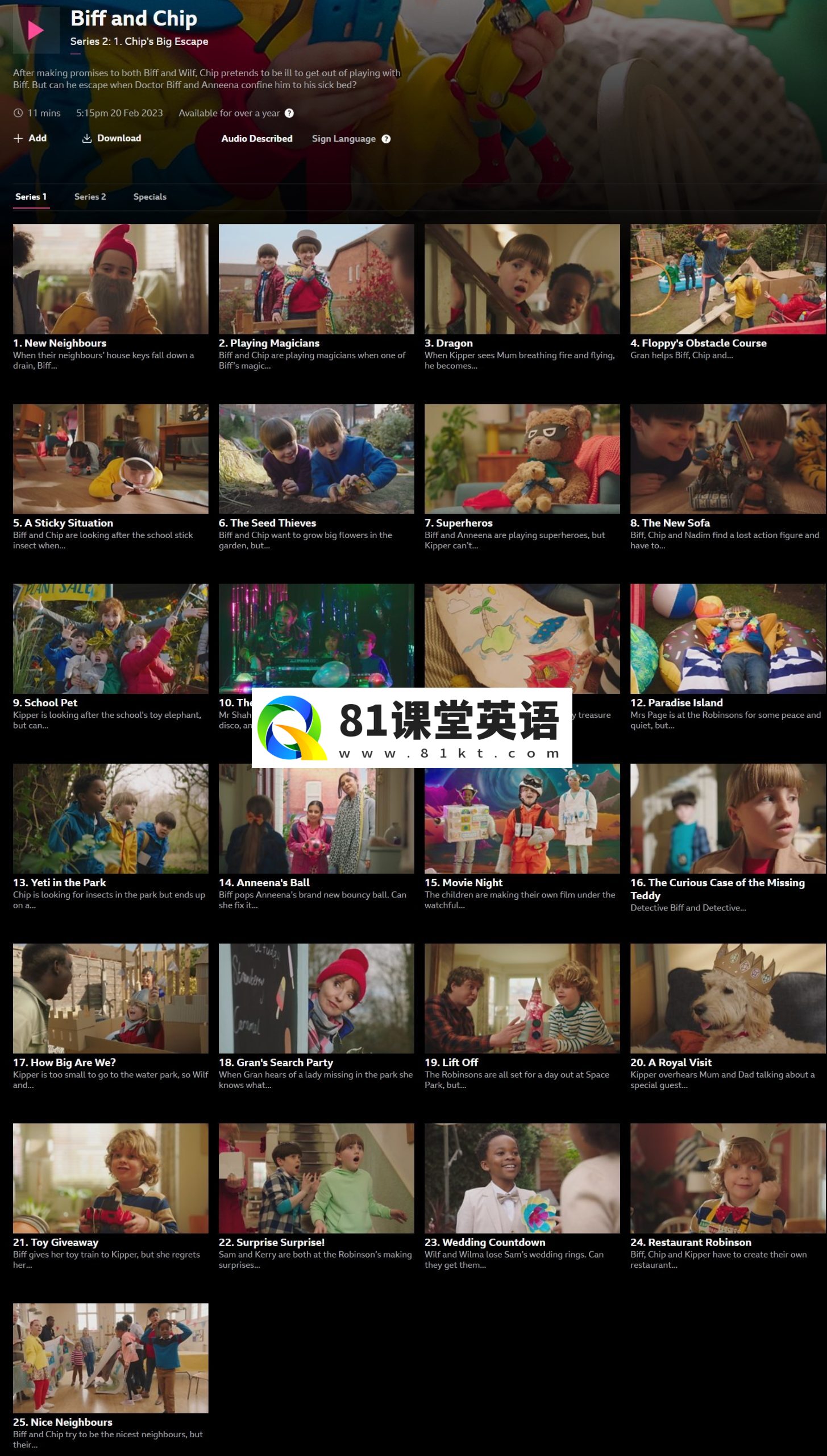 Biff and Chip 牛津树 图片3