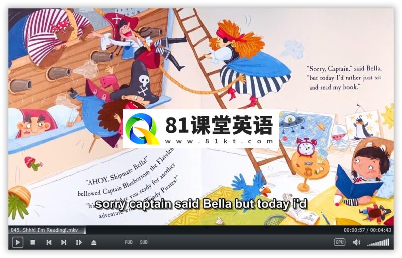 《Reading Children\'s Books》阅读儿童绘本读物故事书籍,全155集,1080P高清视频带英文字幕,百度网盘下载!-81课堂英语