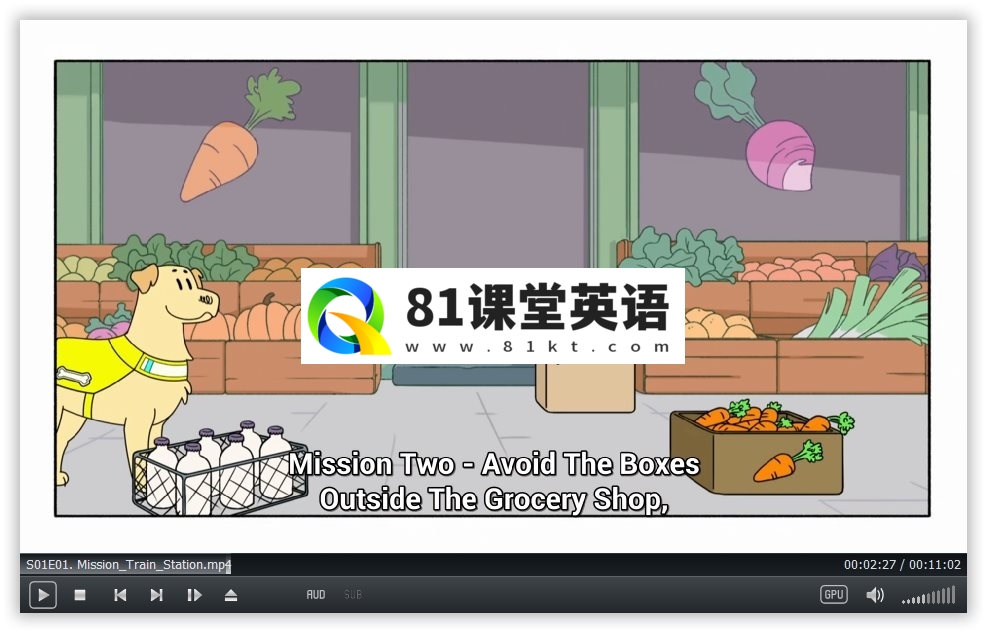 图片[2]-BBC寓教于乐儿童节目《Dog Squad》全1-3季共40集，了解不同类型工作犬，1080P高清视频带英文字幕，百度网盘下载！-81课堂英语