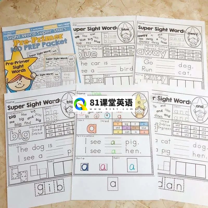 Sight Words Super Stars 图片3