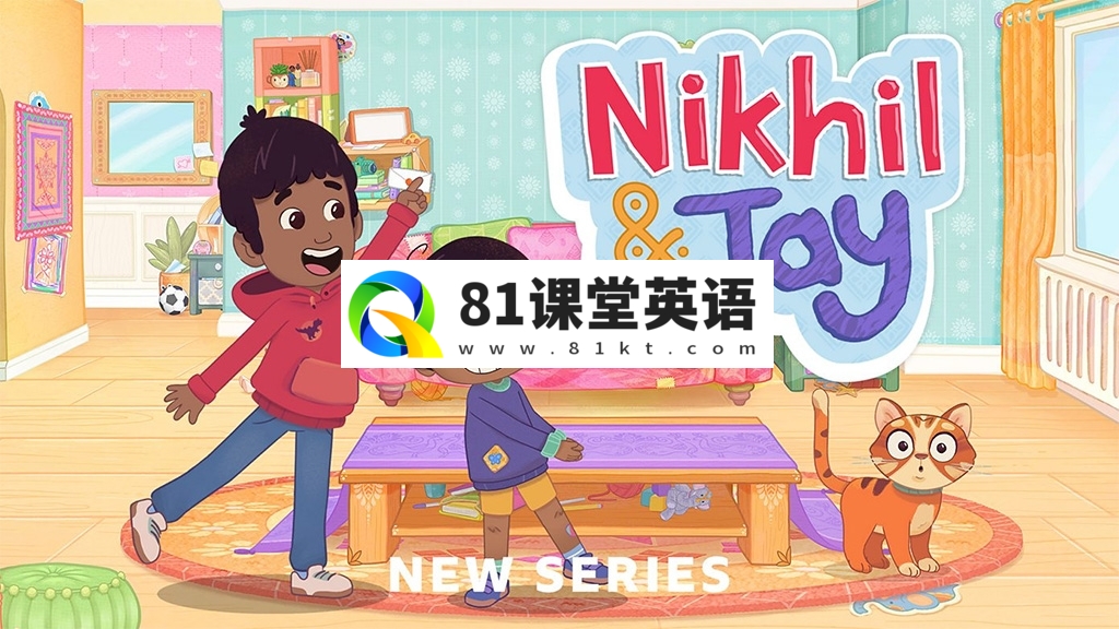 BBC英文动画情景喜剧《Nikhil Jay》全25集，1080P高清视频带英文字幕，百度网盘下载！-81课堂英语
