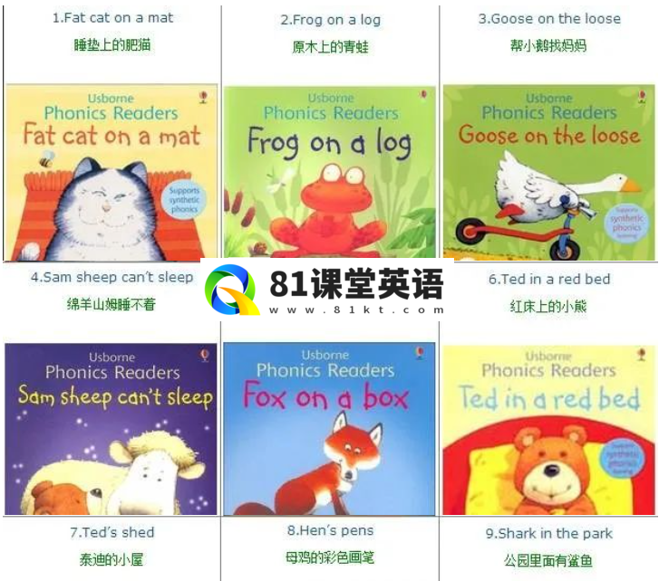Usborne 斯伯恩自然拼读 图片5